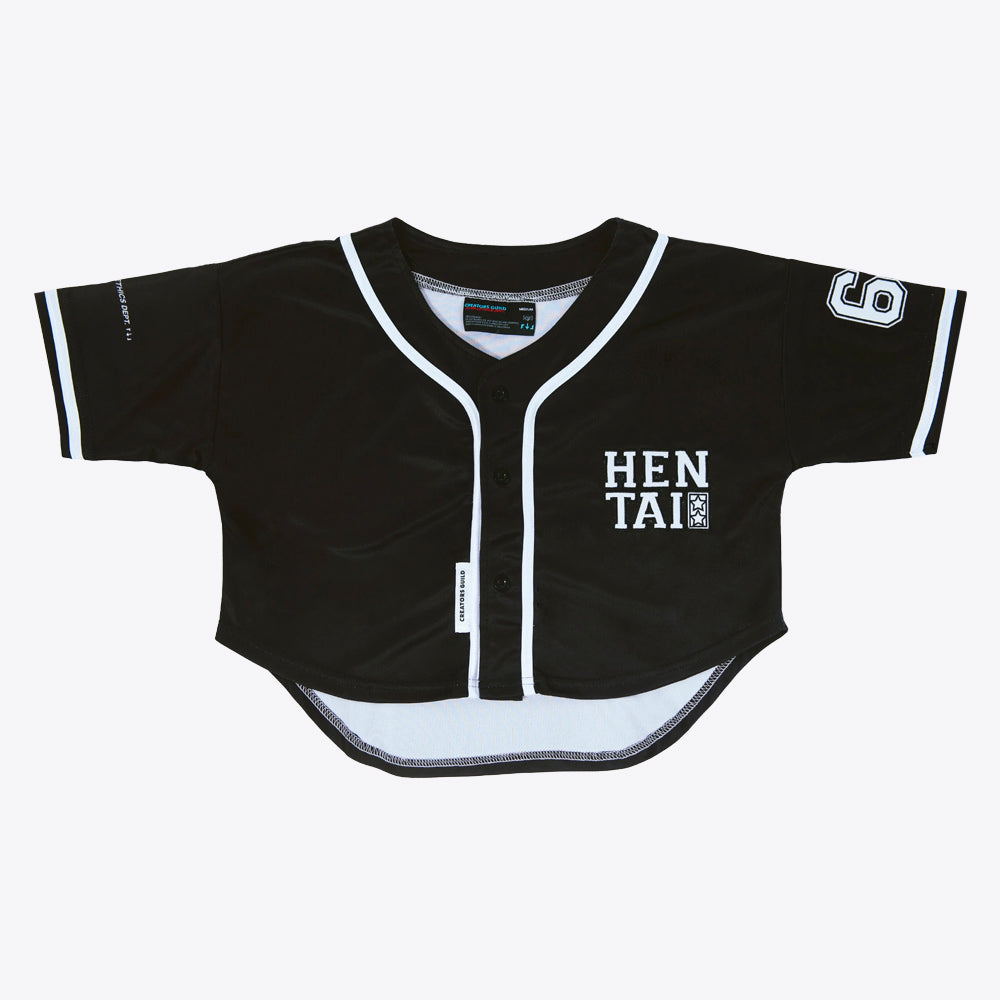 Established and Co Cropped Ladies Baseball Jersey