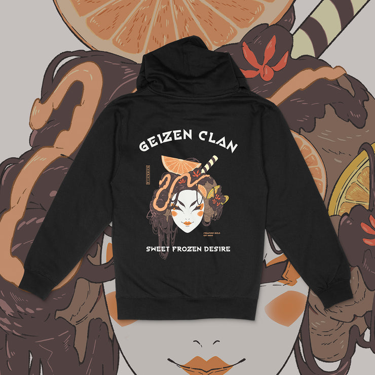 Geizen Chocoate // Cold Desserts Clan - Zip Up Hoodie