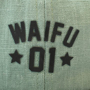 Waifu Linen Snapback - Green