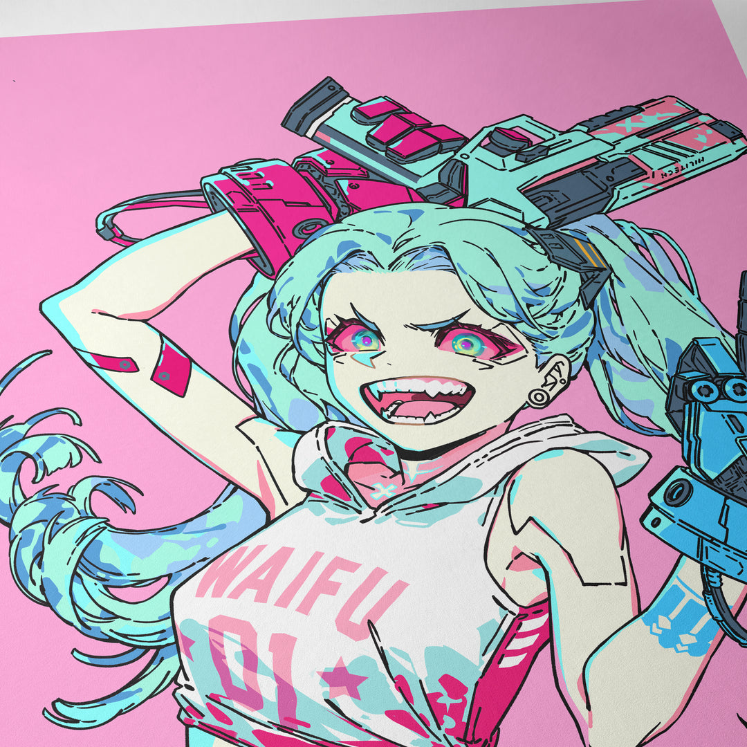 C-Punk [83KA] - Art Print – Creators Guild