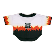 Slayer // Flame Hype-Lethics Crop Jersey