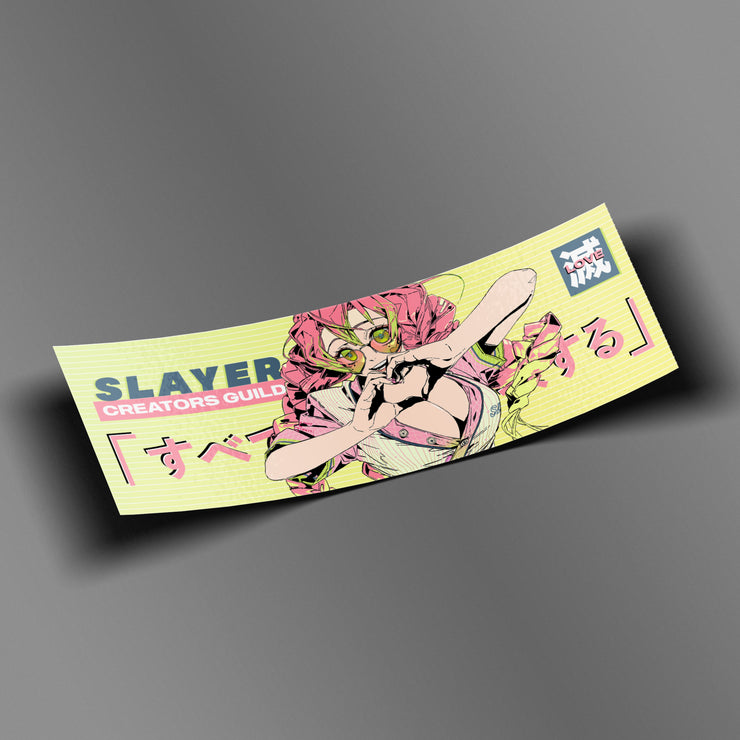 Slayer: LOVE Vinyl Decal Slap