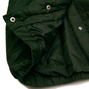 Everyday Crop Puffer Vest Shinobi Green